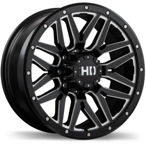 Fast HD – Menace – Black – 17″x8″ 15mm – Summer Wheels – F240-1780-82FH+15C250